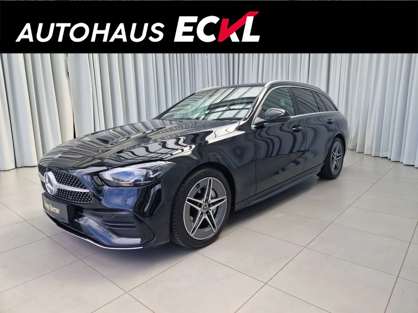 Mercedes-Benz C 200 d T-Modell Österreich-Edition SpurW SportS. Schwarz - 1