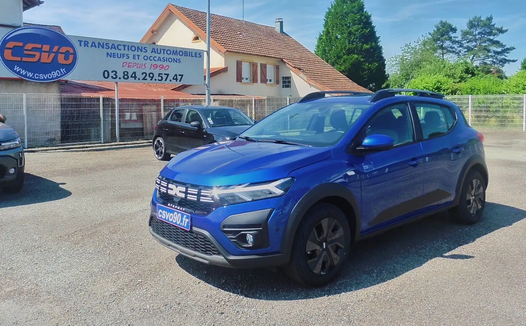 Dacia Sandero 1.0 TCE 90CH STEPWAY EXPRESSION -24 Bleu - 1