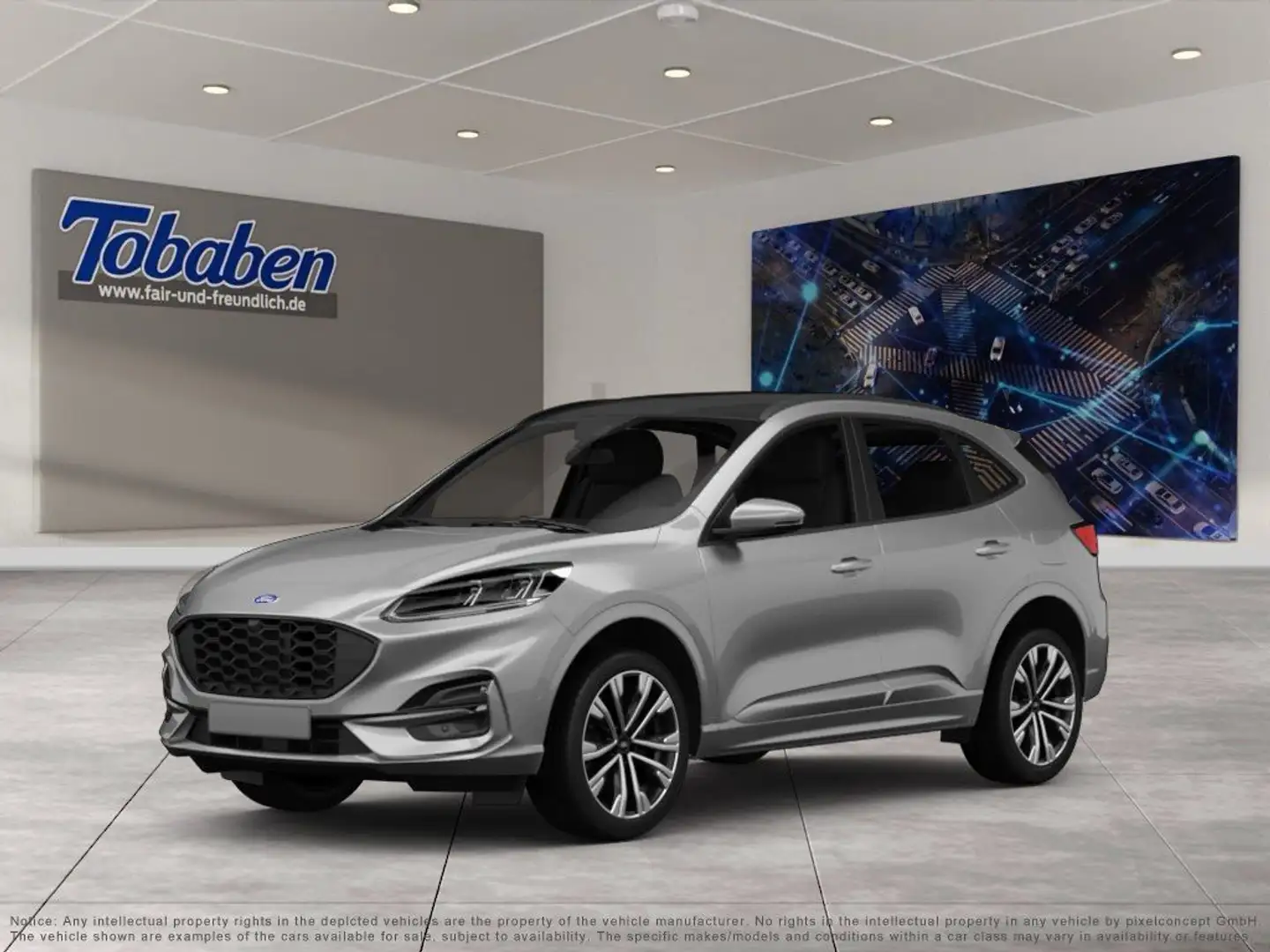 Ford Kuga 2.5 Duratec Plug-in-Hybrid PHEV Titanium (E Silber - 1