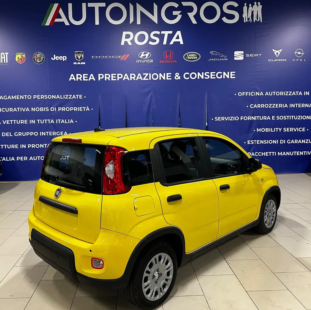 Fiat Panda 1.0 70 CV hybrid s&s KMO PRONTA CONSEGNA FULL ADAS Giallo - 2