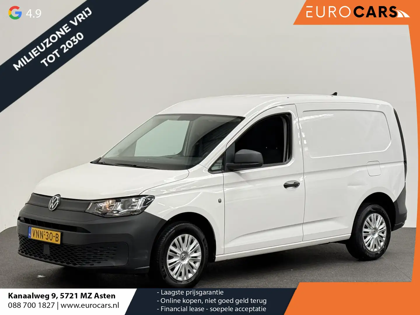 Volkswagen Caddy Cargo 2.0 TDI Trend Airco Cruise Control MF Stuurw Bianco - 1