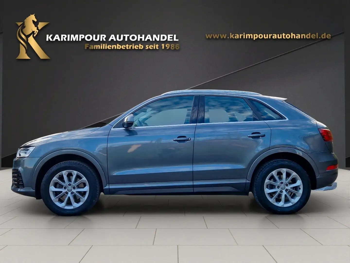 Audi Q3 sport quattro *Nav*63400km*SHZ*EU6*AHK* Grau - 2