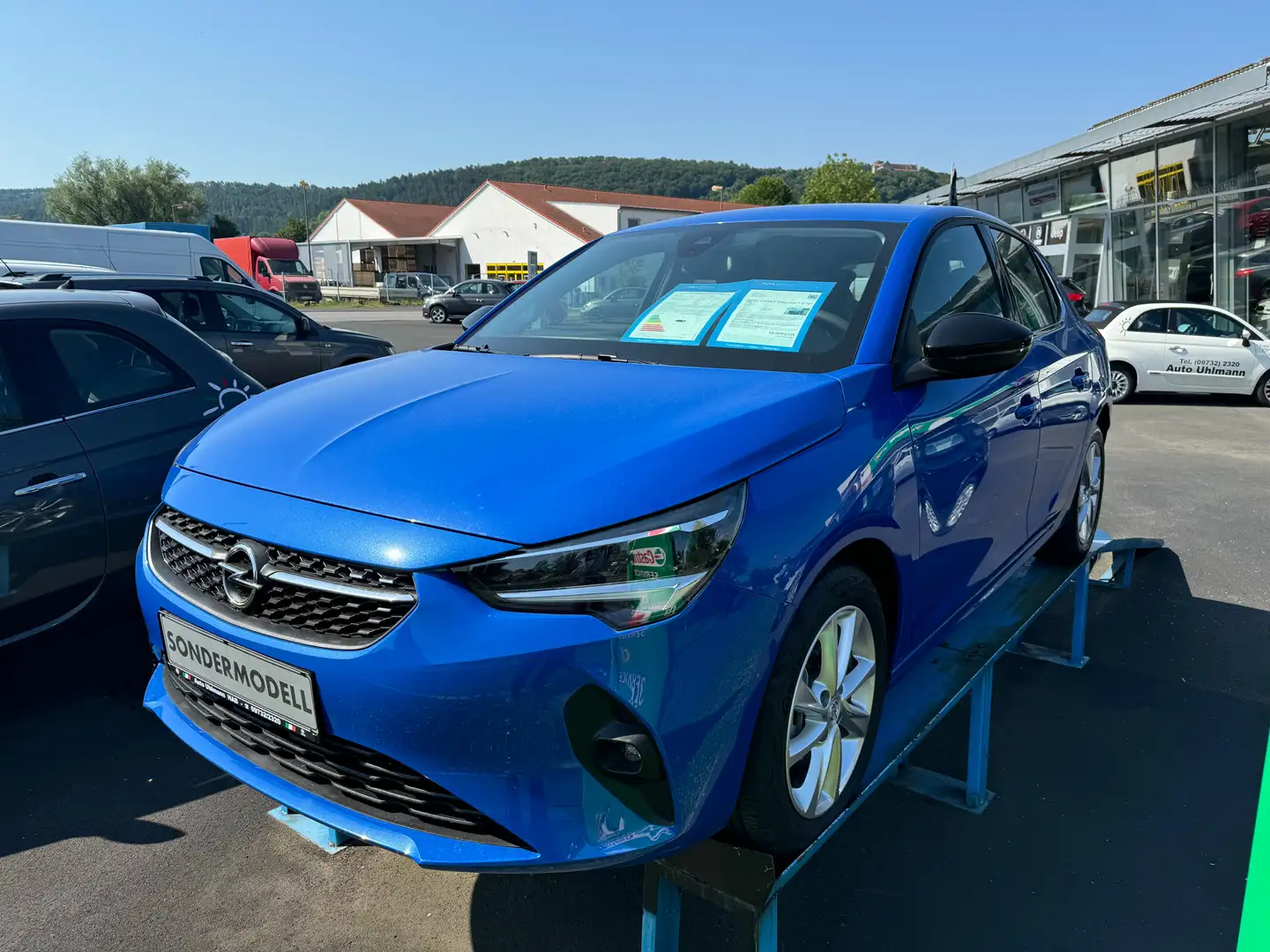 Opel Corsa Elegance 1,2 101 PS... Blau - 1