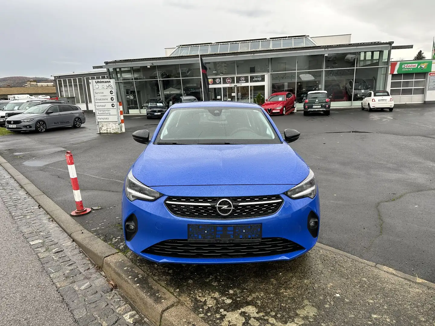 Opel Corsa Elegance 1,2 101 PS... Blauw - 2