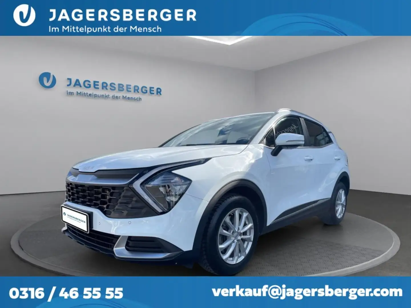 Kia Sportage 1,6 TGDI Weiß - 1