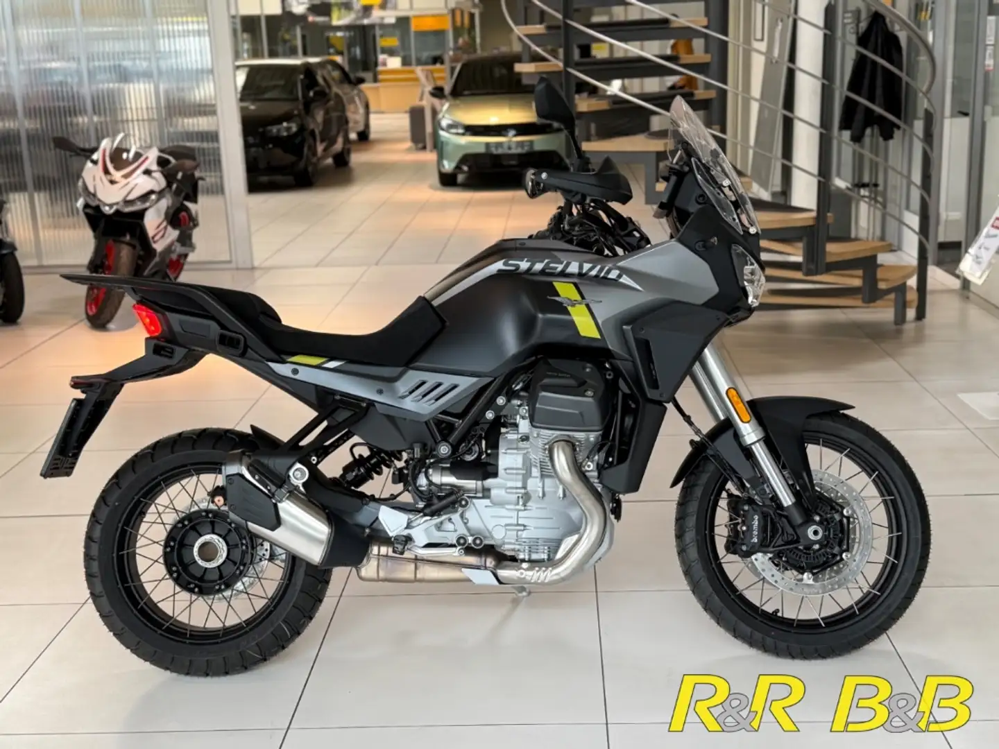Moto Guzzi Stelvio PFF Rider Assistance Solution E5+ FCW+LCA+TFT+LED+ Negru - 2