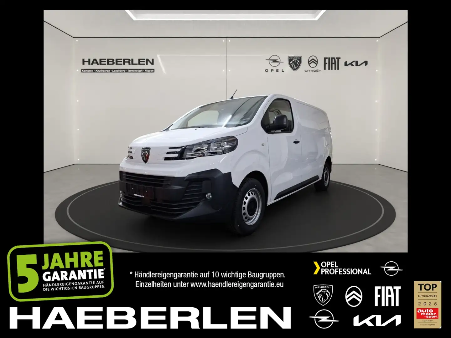 Peugeot Expert Kasten 2.0 145 *Kamera*Holzboden*Fenster* Weiß - 1