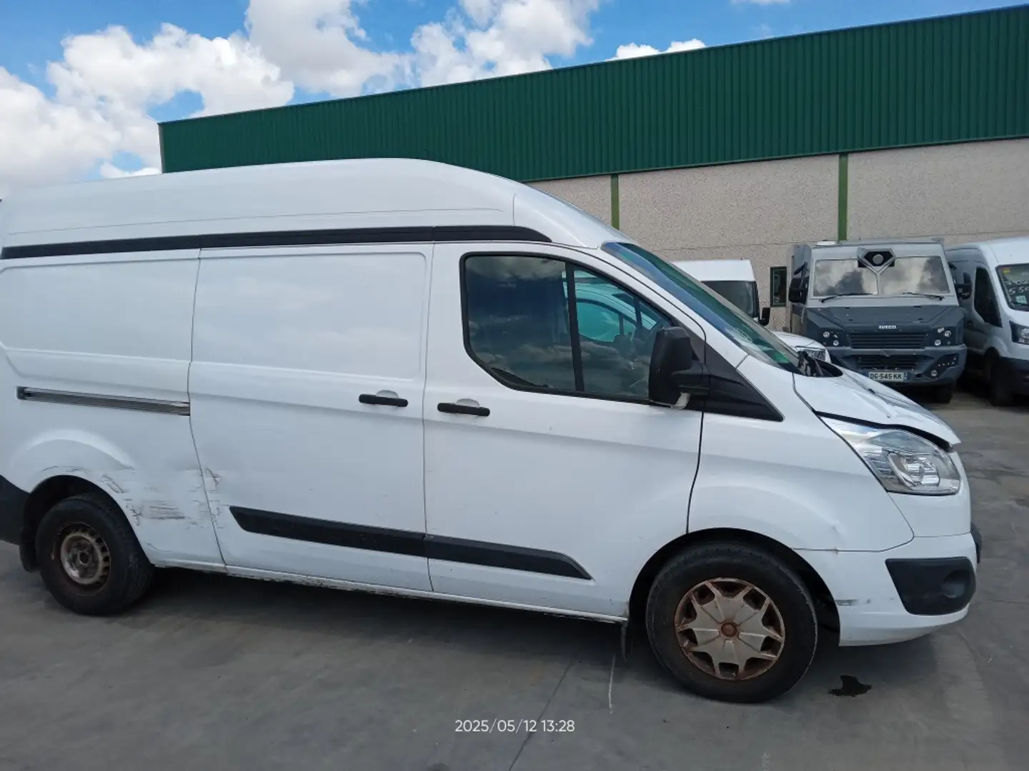 Ford Transit Custom FT 310 L2 Van Ambiente 125 Blanc - 2