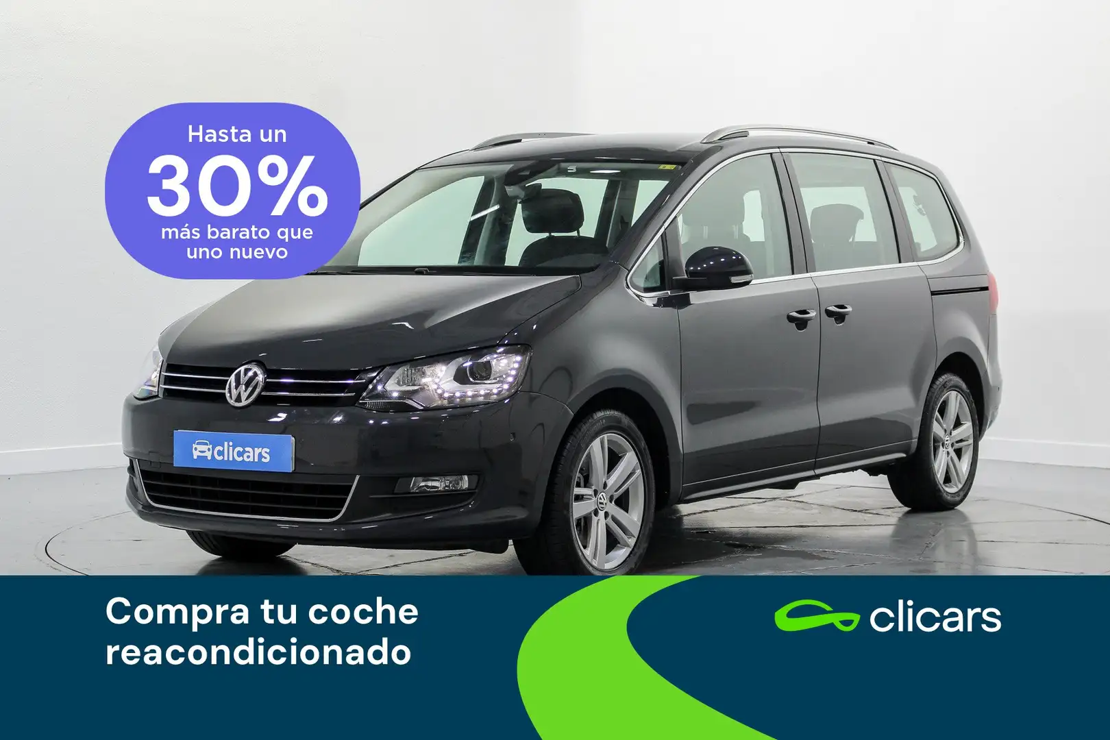 Volkswagen Sharan 2.0TDI Advance DSG 110kW Gris - 1