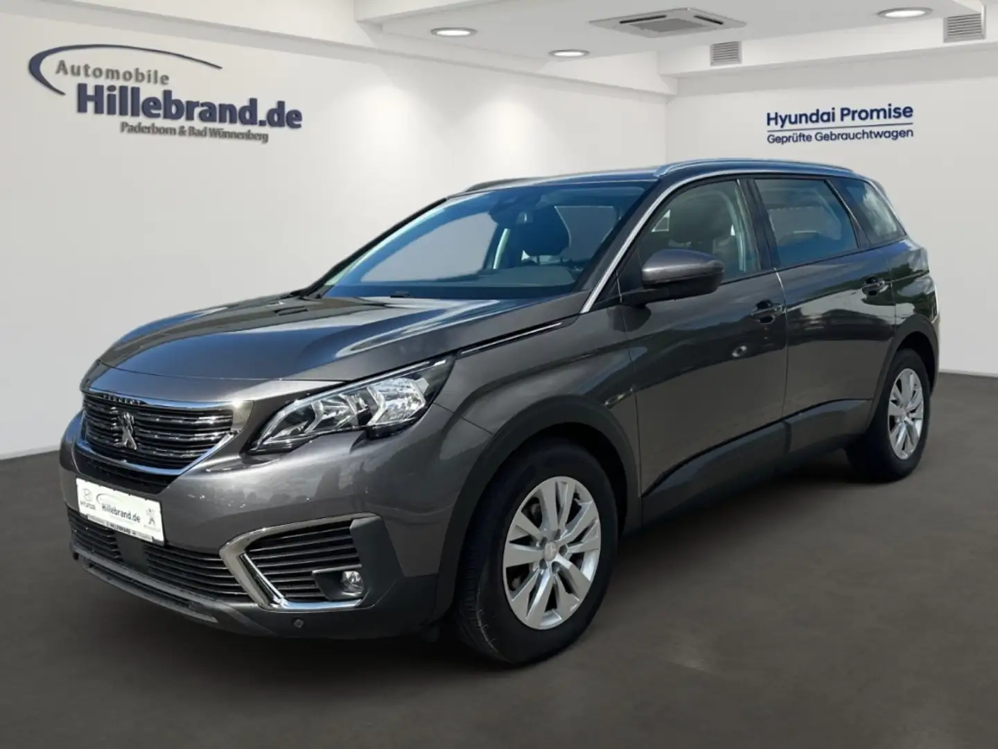 Peugeot 5008 Active 1.6 BlueHDi 120 FAP +City Paket+AHK Gris - 1