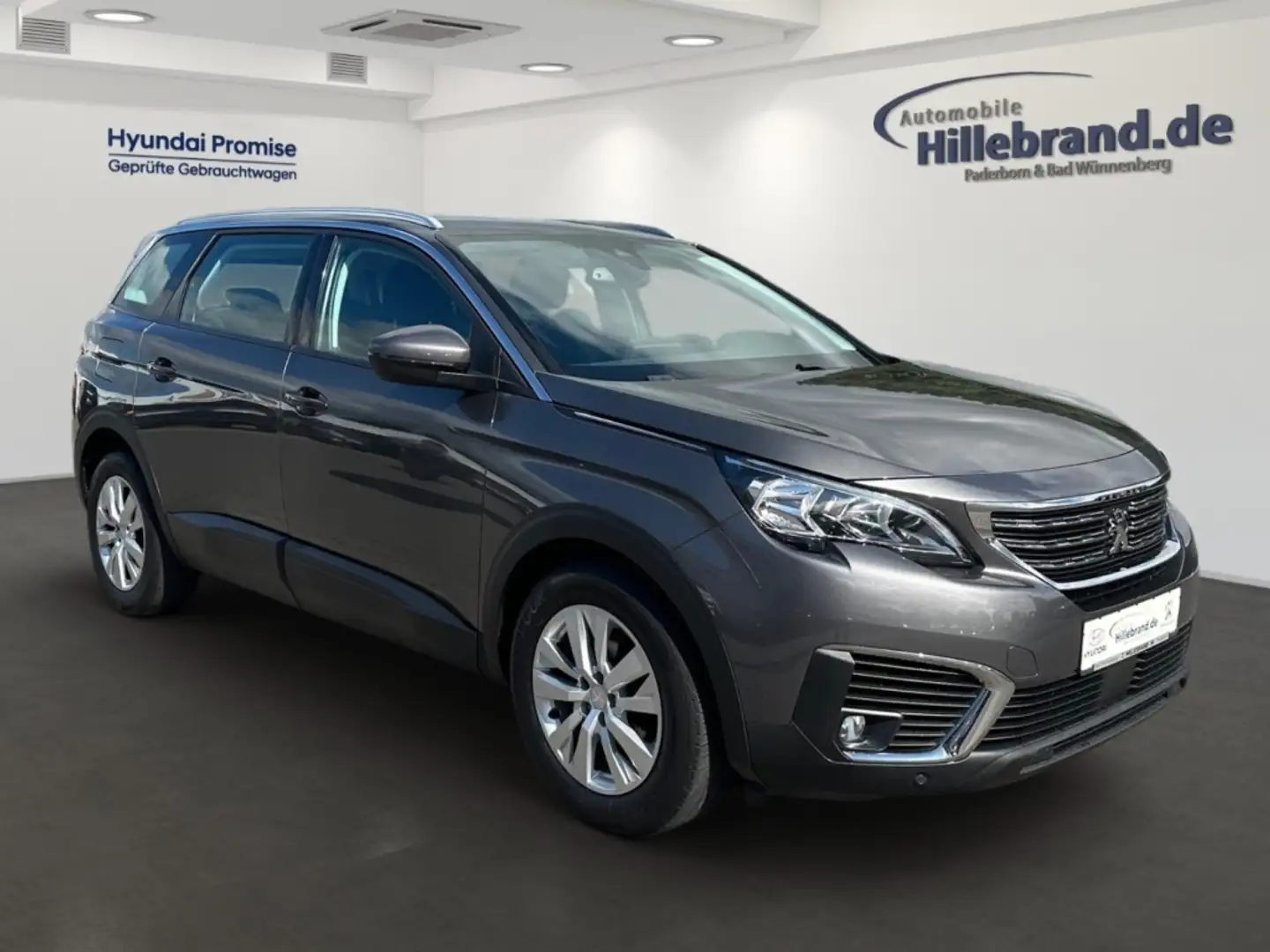 Peugeot 5008 Active 1.6 BlueHDi 120 FAP +City Paket+AHK Gris - 2