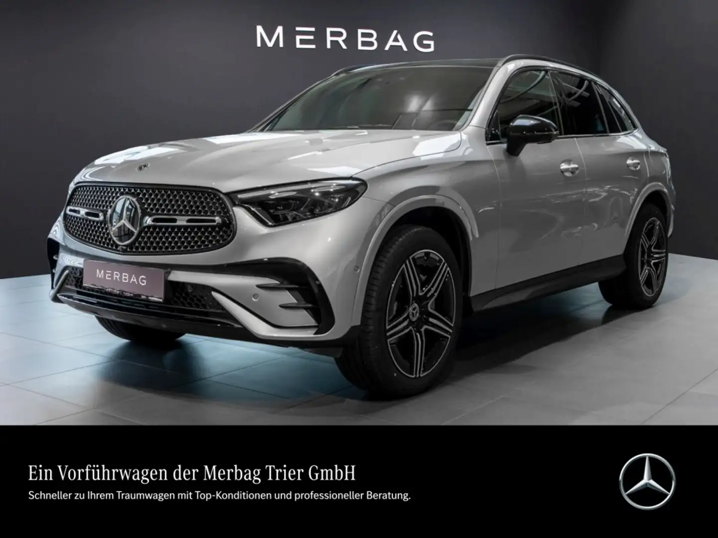 Mercedes-Benz GLC 300 de 4MATIC mit EQ Hybrid Technologie 360 Silber - 1
