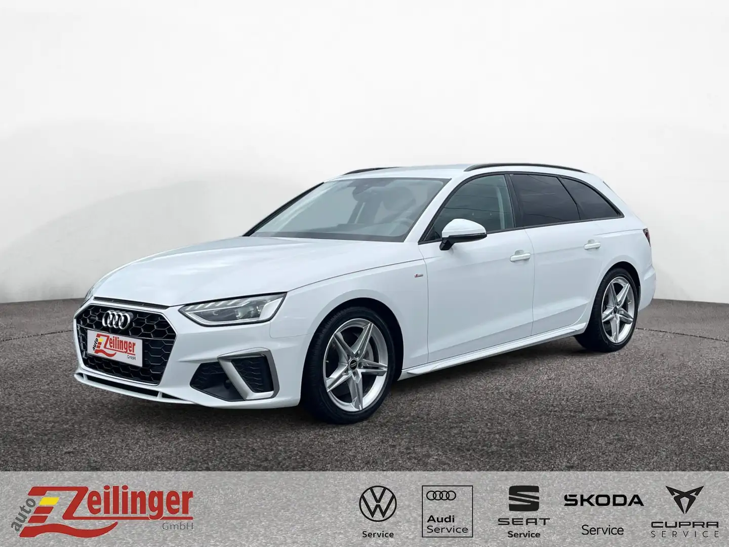 Audi A4 Avant S Line 45 quattro TFSI S tr.|AHK|KAMERA Weiß - 1