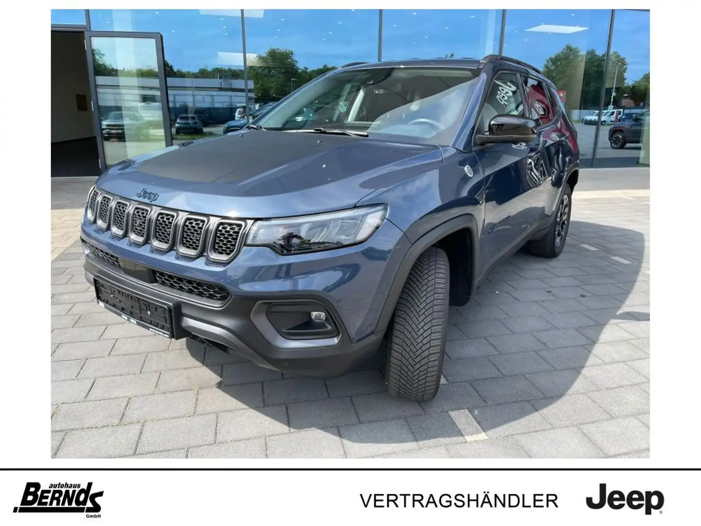 Jeep Compass 1.3 T4 4xe PLUG-IN HYBRID Automatik Trailhawk Bleu - 1