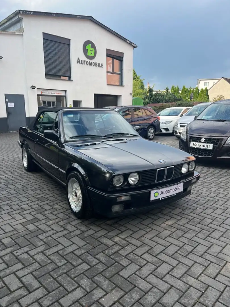 BMW 318 Cabrio M-Technik 2*ELK.VERDECK*H-OLDTIMER Black - 1