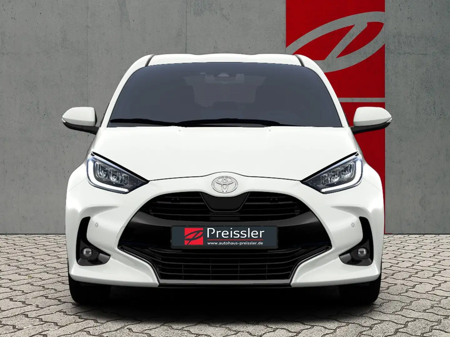 Toyota Yaris 1.5-l-VVT-i Hybrid 130 CVT Style Weiß - 2