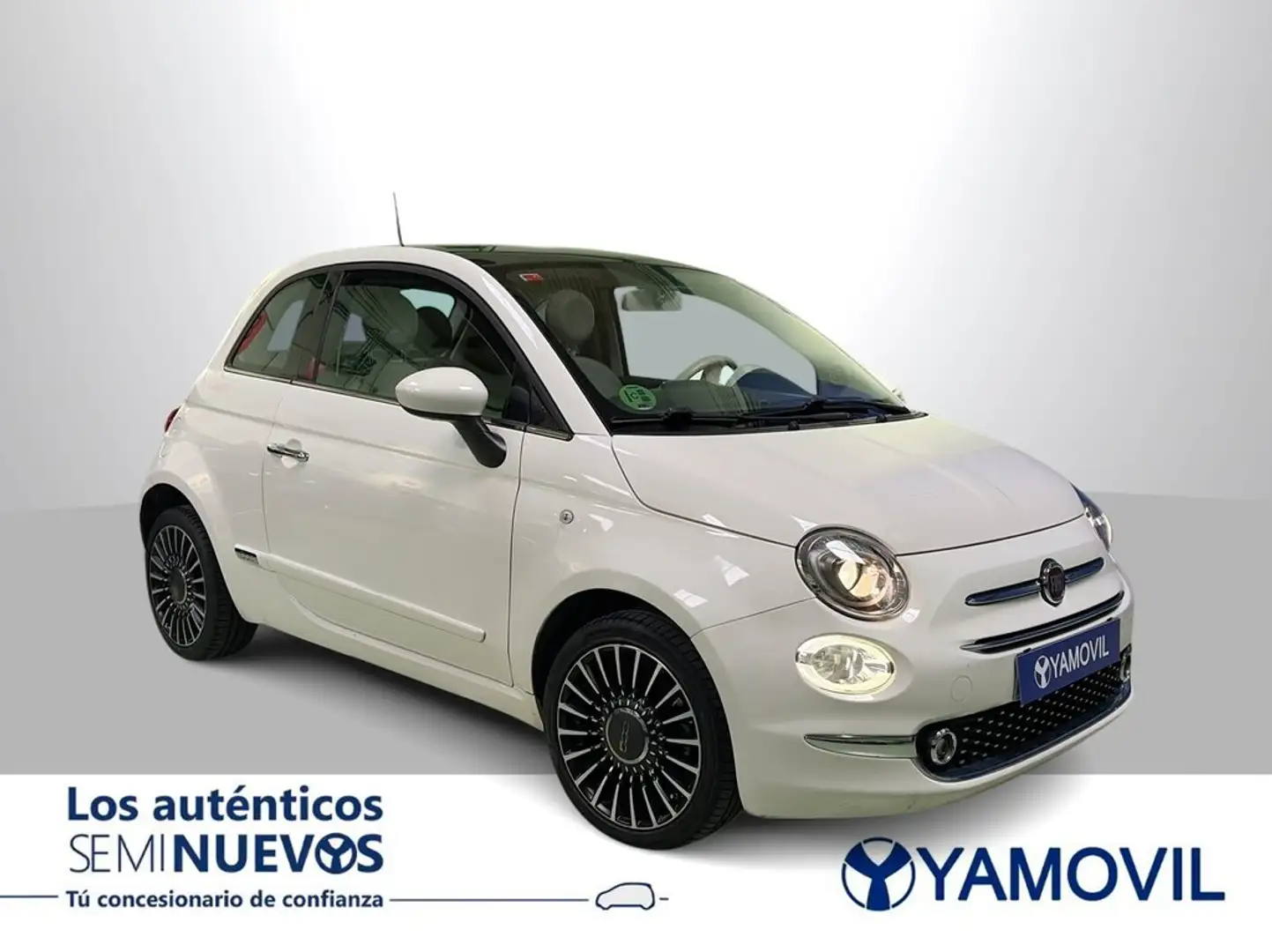 Fiat 500 1.2 Lounge Blanco - 2