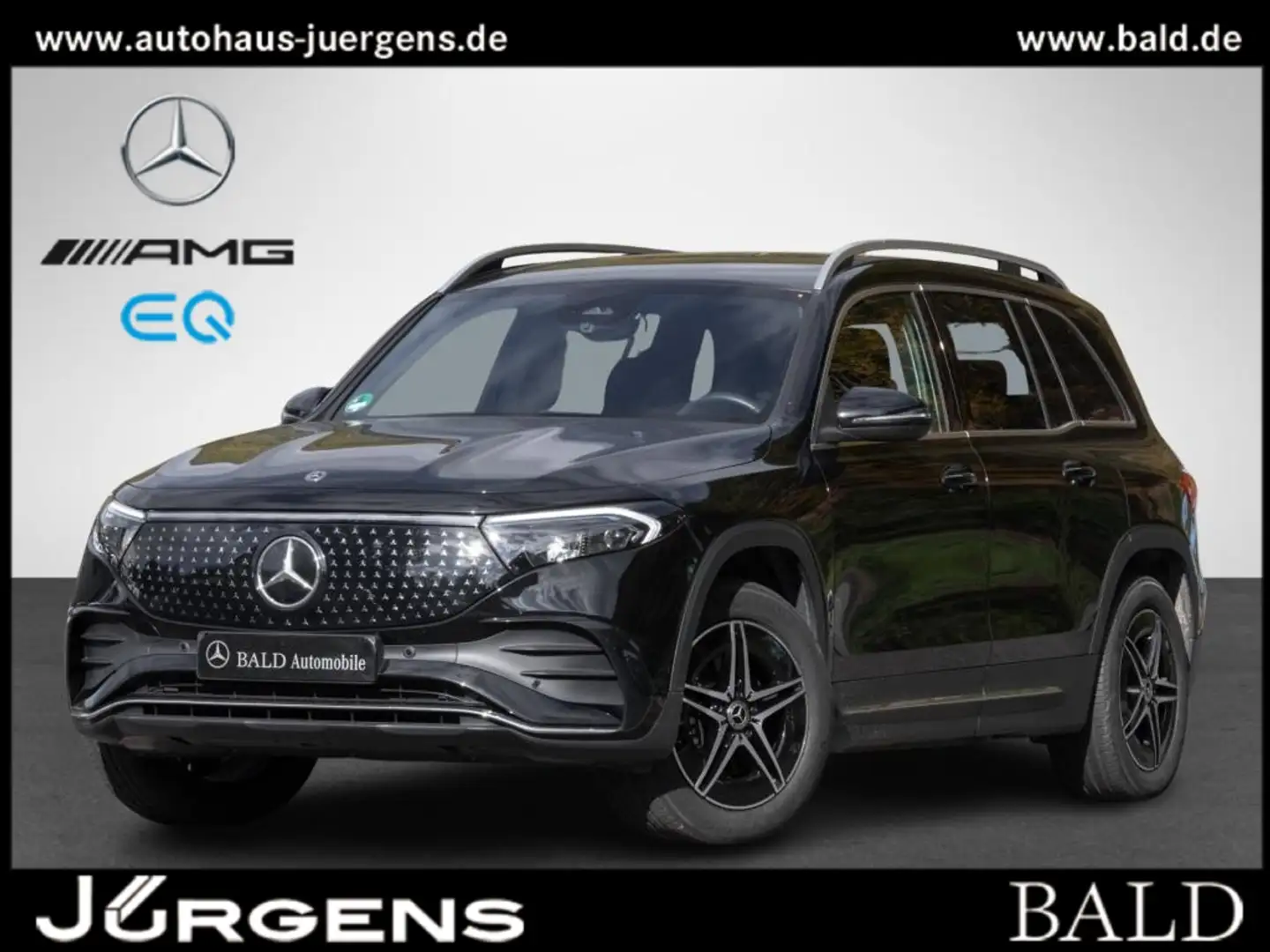 Mercedes-Benz EQB 350 4M AMG-Sport/LED/Kamera/Totw/Ambi/Easy-P Noir - 1
