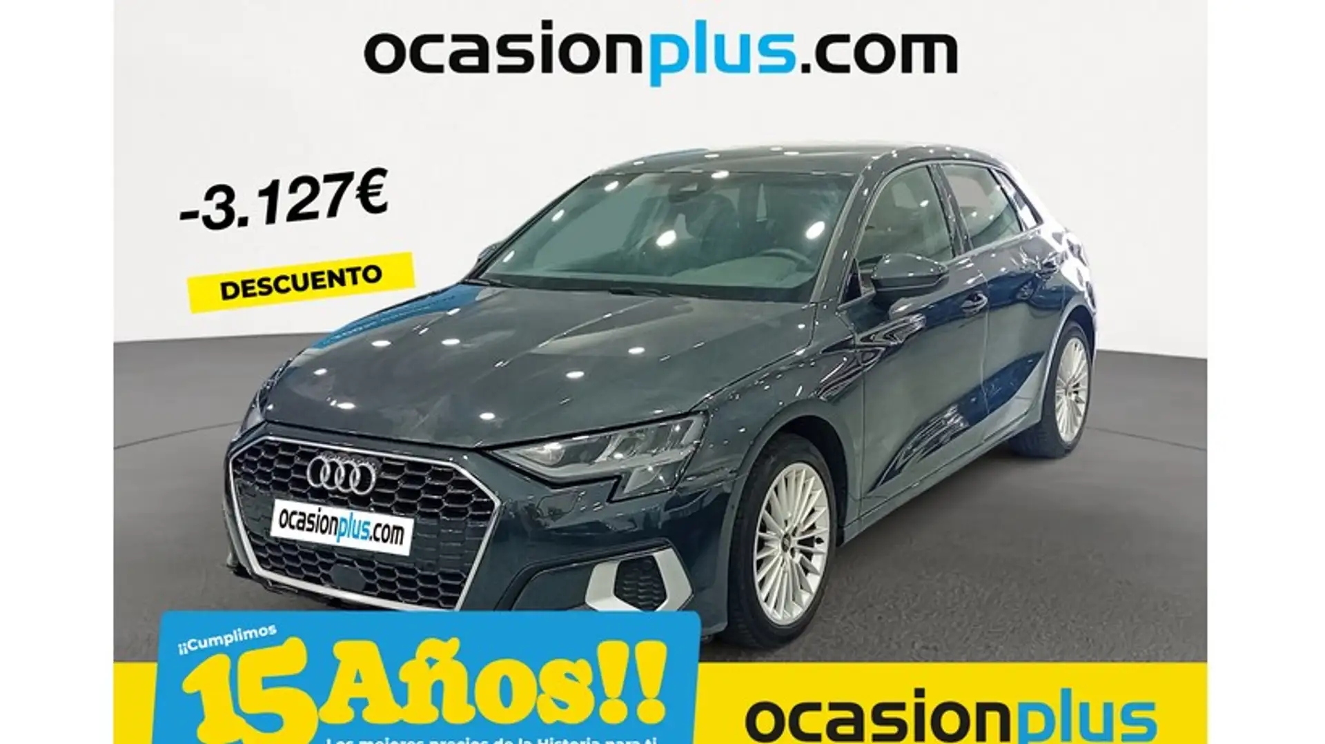 Audi A3 Sportback 30 TFSI Advanced S tronic Gris - 1