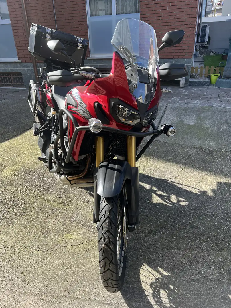 Honda CRF 1000 africa twin 1000L versione DCT ABS Rosso - 2