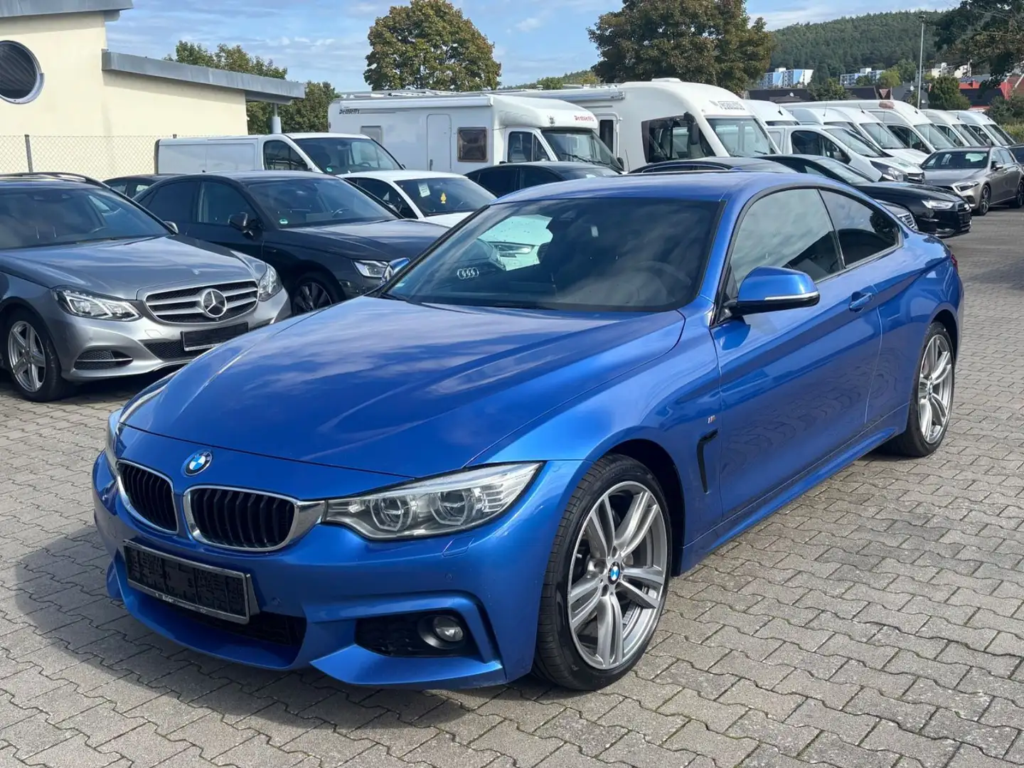 BMW 435 d xDrive Coupe M-Paket Voll Head-up 19 Zoll Blau - 1
