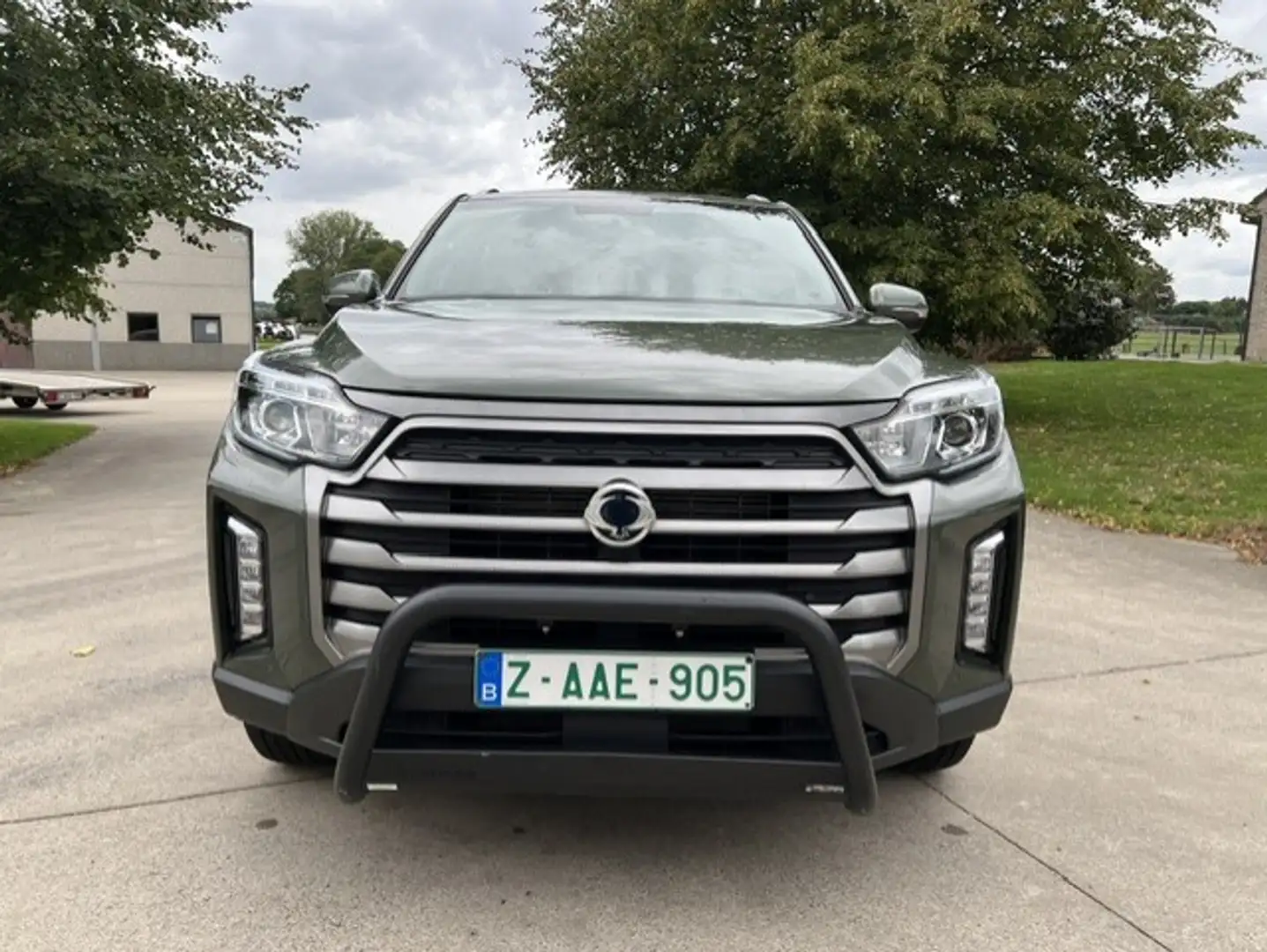 SsangYong Musso Grand 2.2 Turbo e-Xdi 4WD Blackline *Navi*Cam*Leder*Apps*Keyless*Open dak* BTW incl Grün - 2