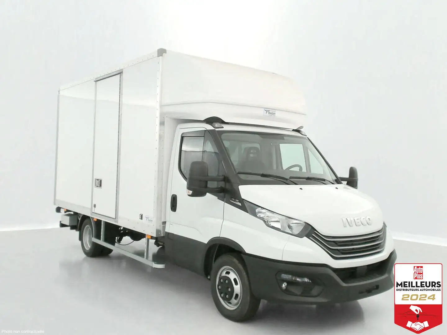 Iveco Daily III 35C18HA8 4100 3.0 180ch Caisse 20mÂ³ Toutain Blanc - 1