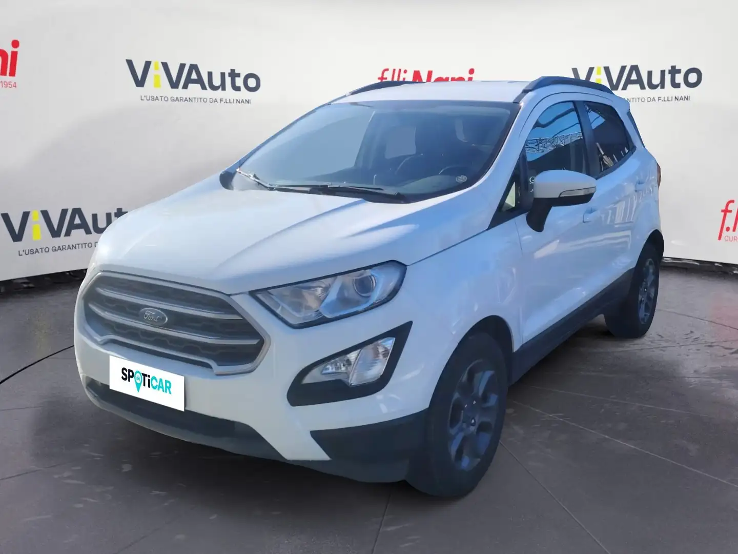 Ford EcoSport 1.5 TDCi 100 CV Start&Stop Plus Blanc - 1