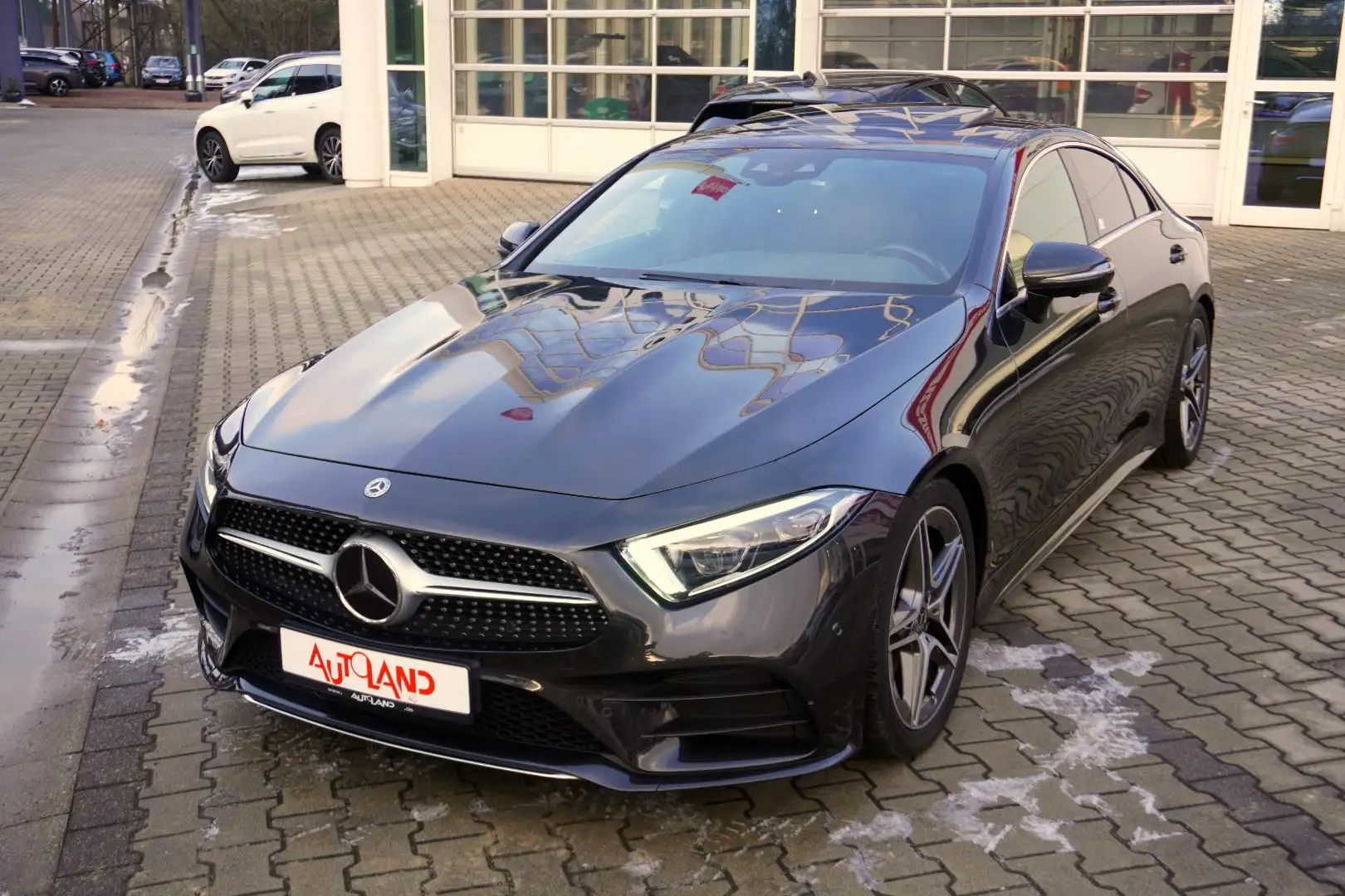 Mercedes-Benz CLS 450 AMG Line 4Matic LED Navi 360° AHK ACC Gris - 2