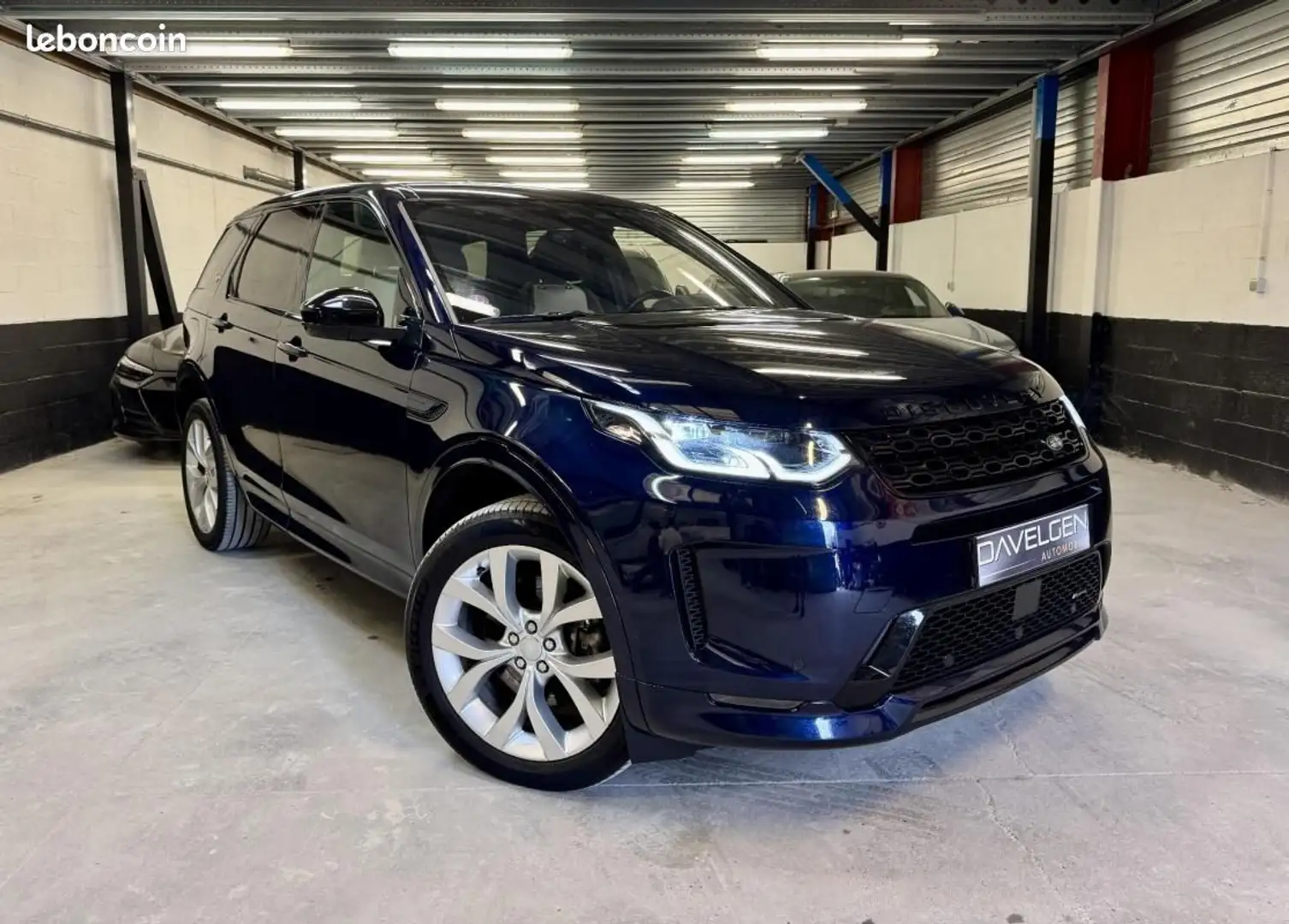 Land Rover Discovery Sport Land Rover P200 P 200 MHEV FLEXFUEL Essence Ethanol E85 R-Dynamic HSE BVA AWD 7 P... Bleu - 1