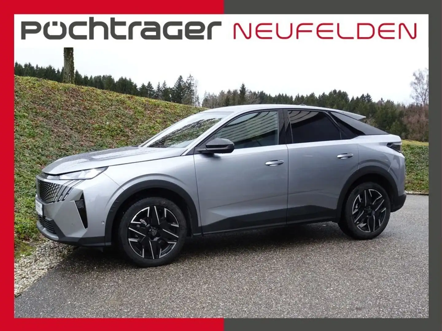 Peugeot 3008 Hybrid 145 Allure e-DCS6 Grau - 1