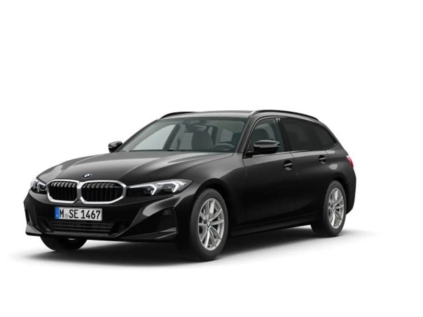 BMW 318 i Touring Navi Rückfahrkamera AHK Lenkradheiz Schwarz - 1