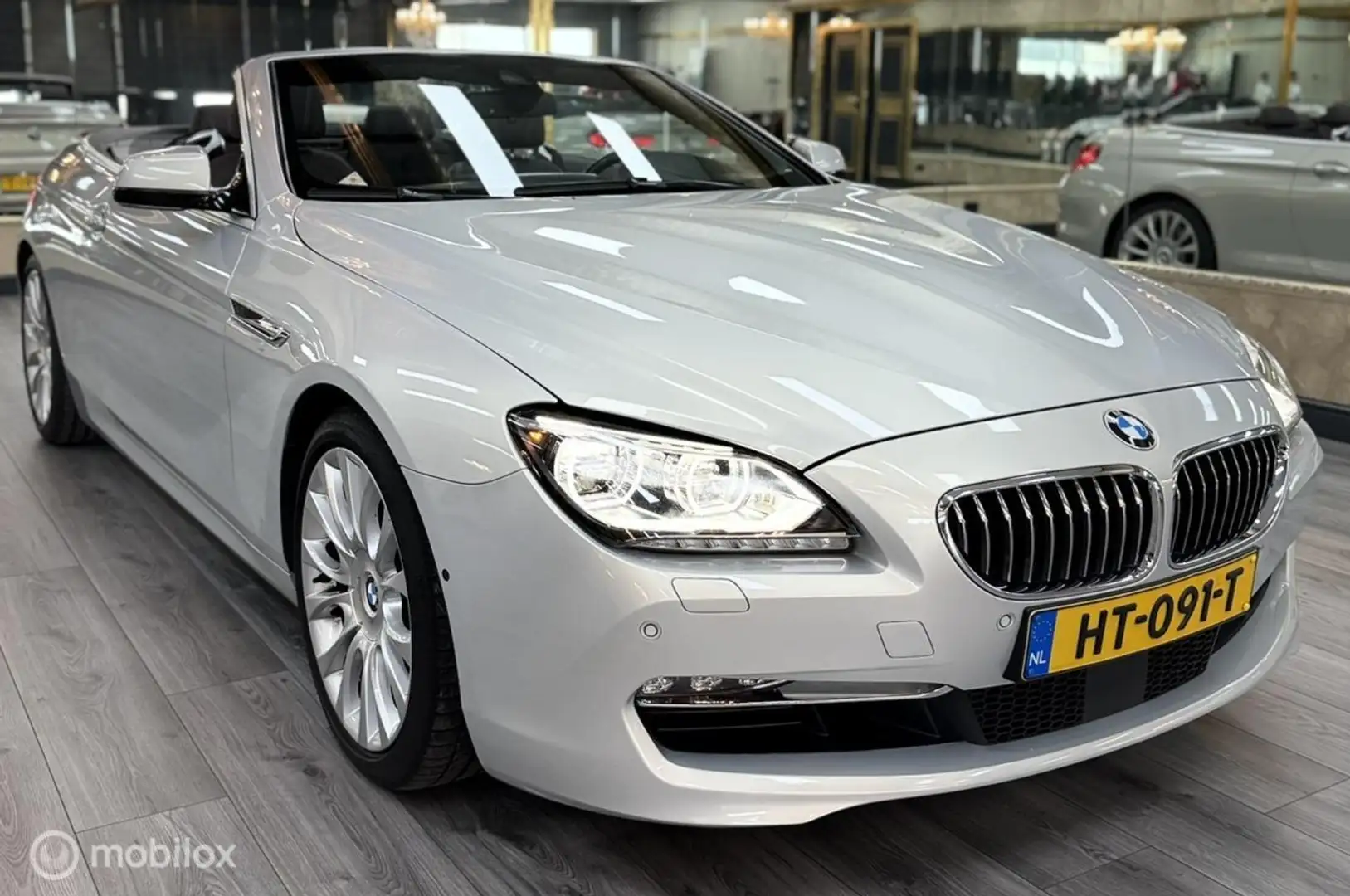 BMW 640 6-serie Cabrio 640i Grau - 2