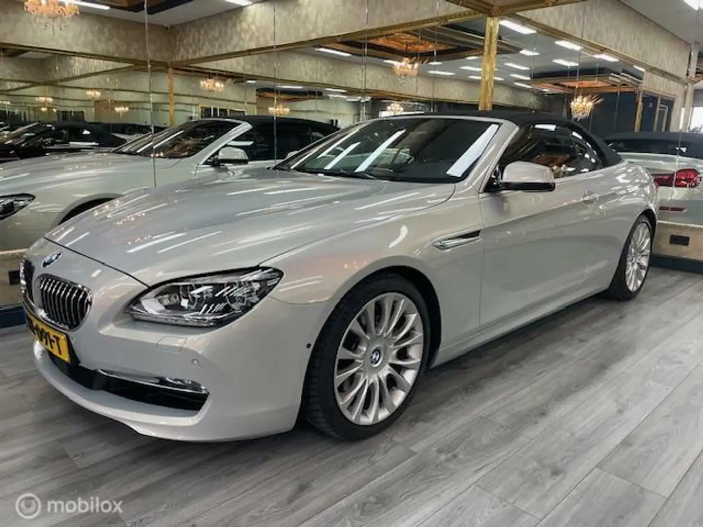 BMW 640 6-serie Cabrio 640i H.E. Lente actie € 2.500,00 ko Grey - 2
