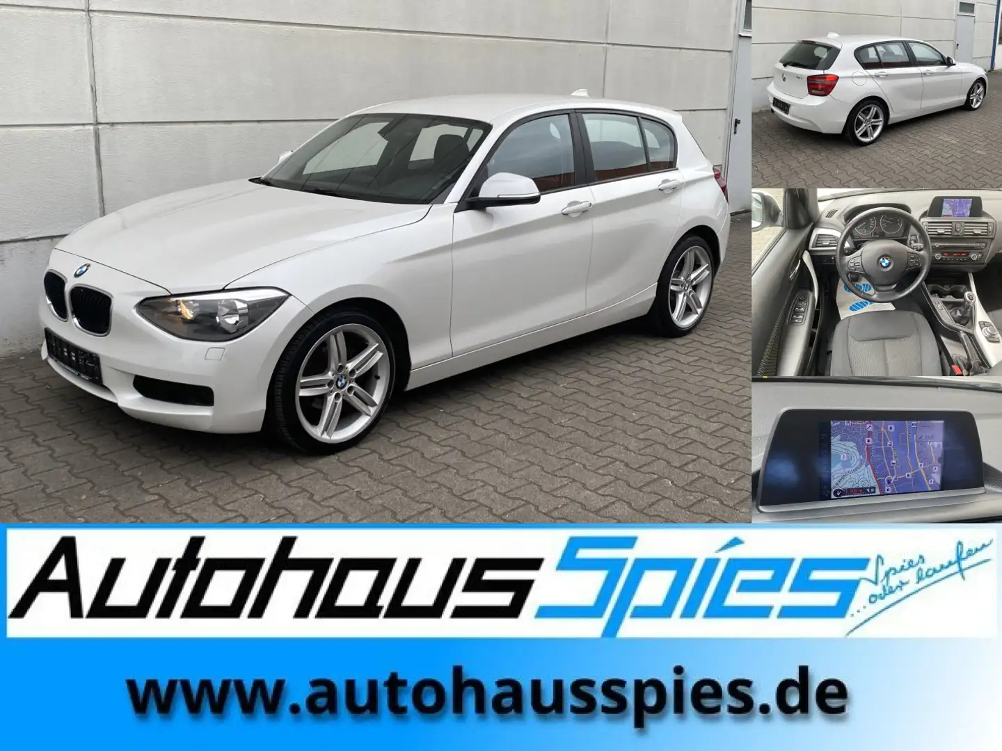 BMW 116 i Alu 18 Shz Nav Tmat Beyaz - 1