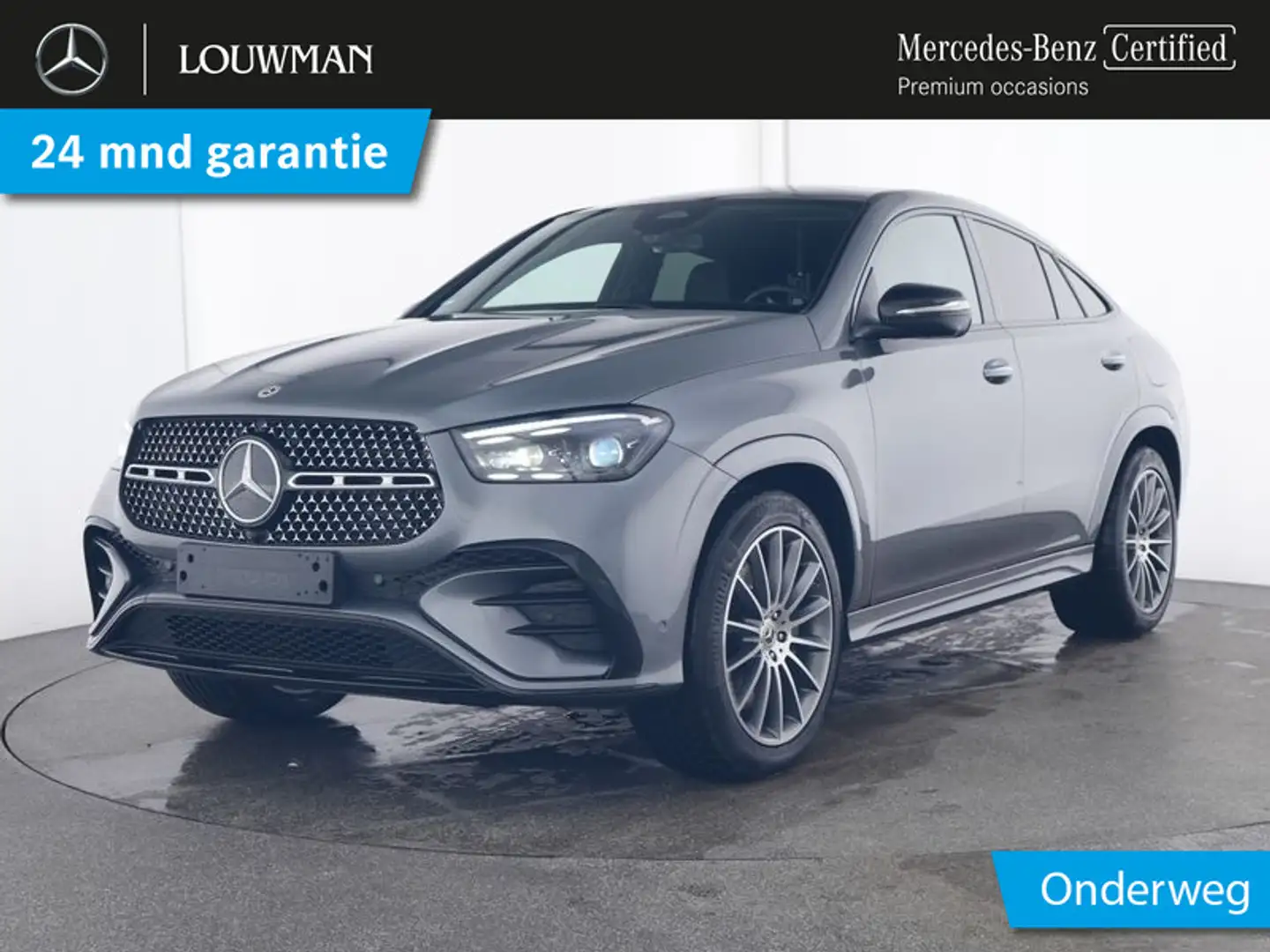 Mercedes-Benz GLE 400 Coupé 400e 4-MATIC AMG Nightpakket | Airmatic | Tr Grijs - 1