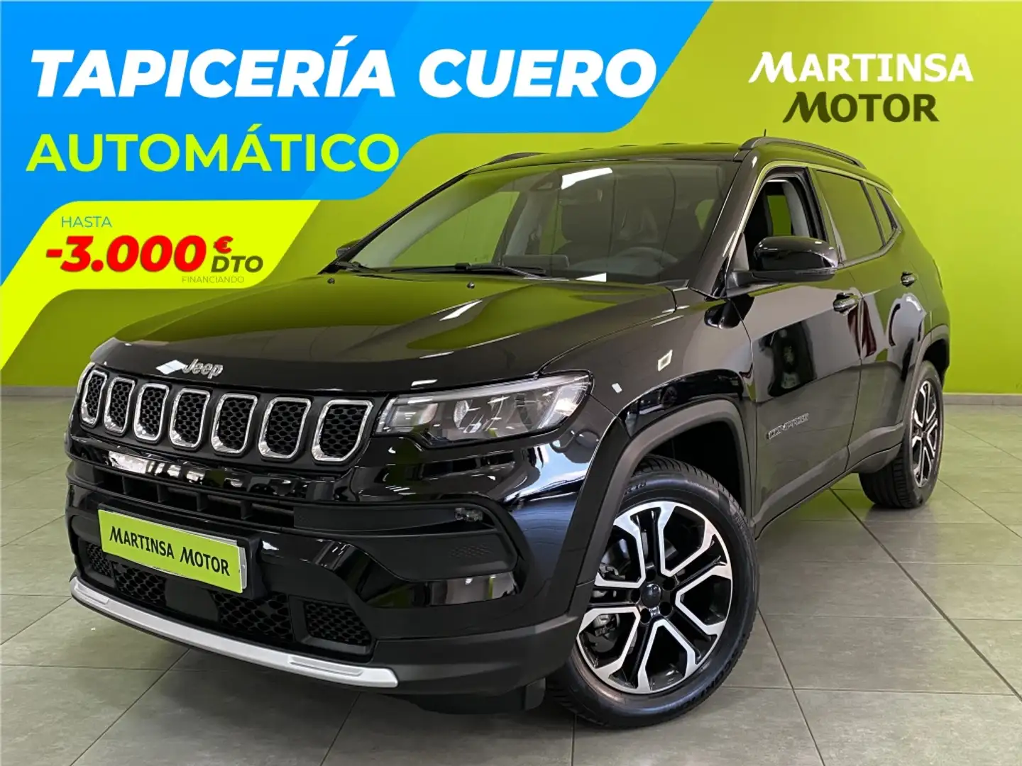 Jeep Compass 1.5 MHEV Limited FWD DCT Noir - 1