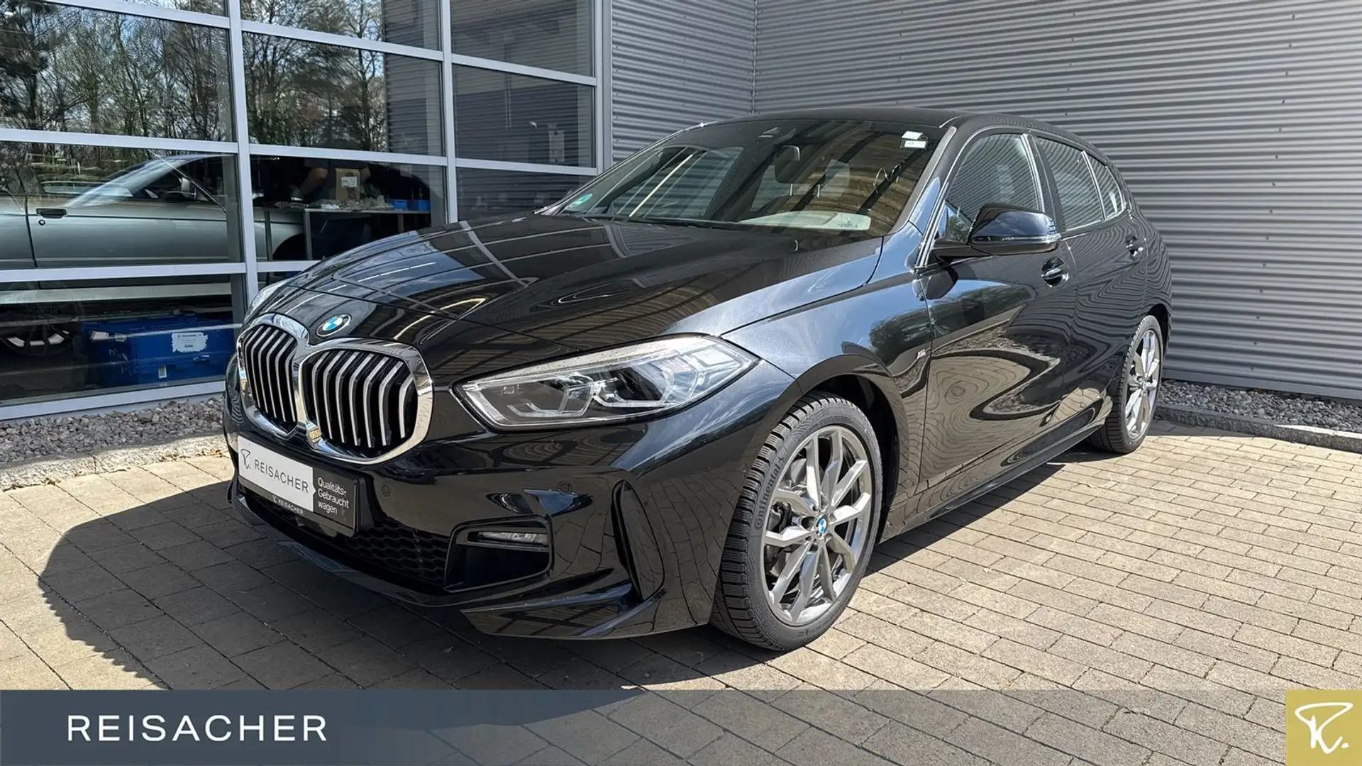 BMW 118 d M-Sport RüKa LED HiFi DAB Schwarz - 1