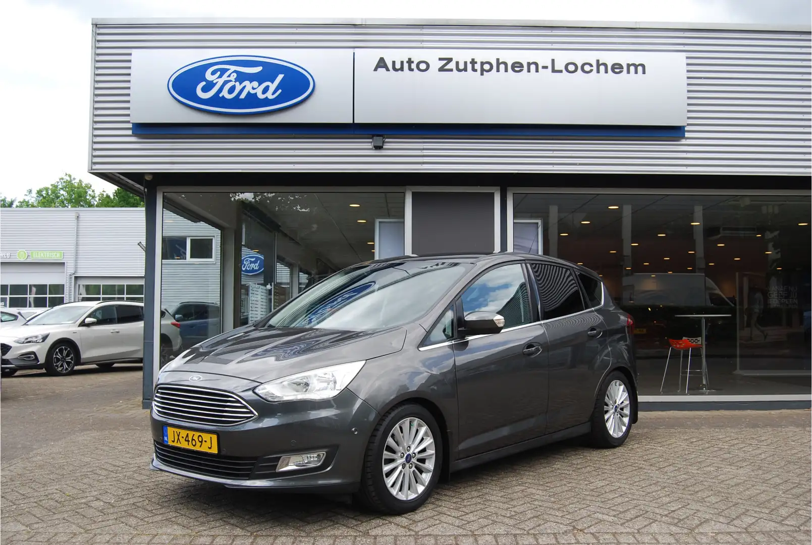 Ford C-Max 1.0 EcoBoost 125PK Titanium NL-AUTO | TREKHAAK | N Gris - 1