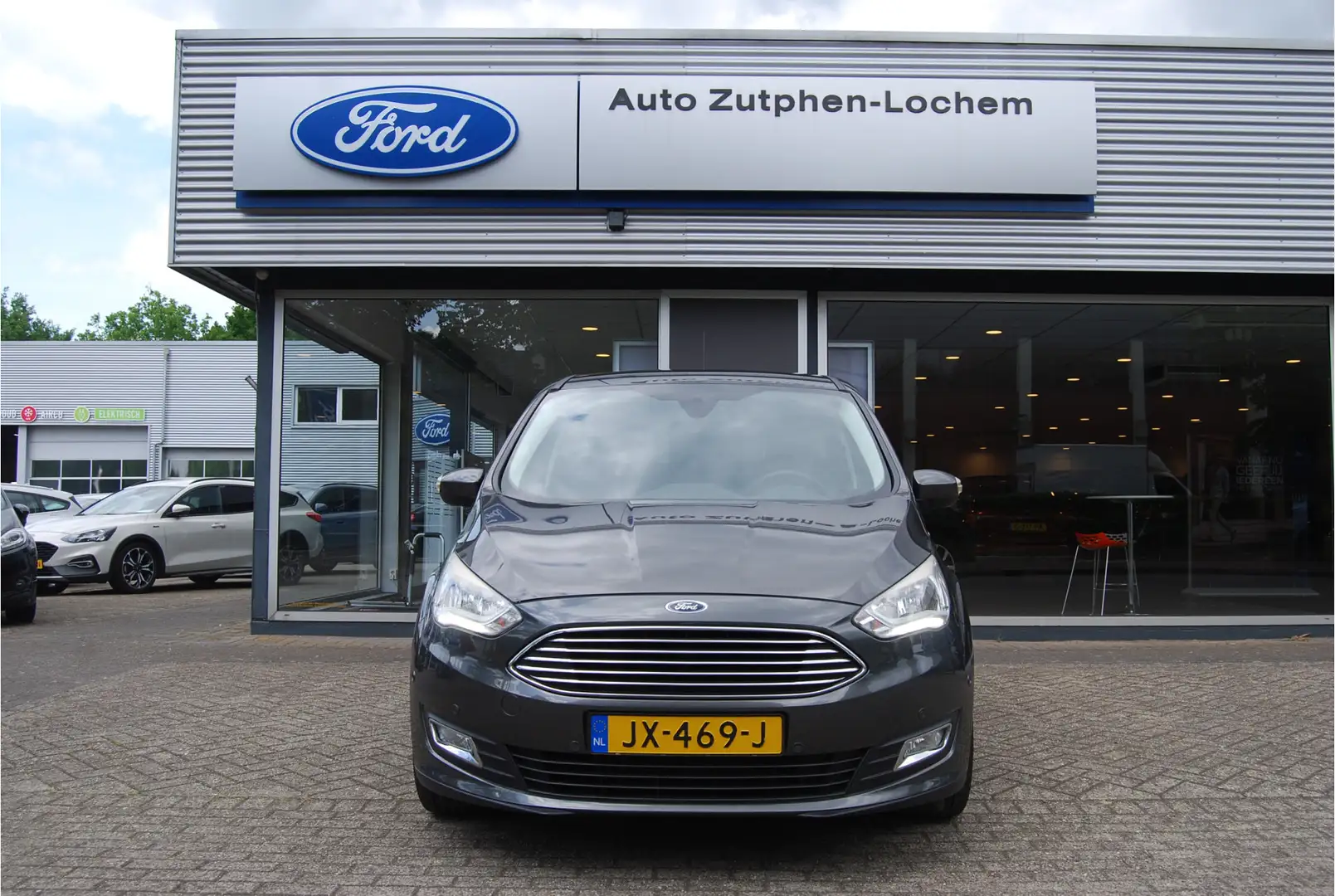 Ford C-Max 1.0 EcoBoost 125PK Titanium NL-AUTO | TREKHAAK | N Gris - 2
