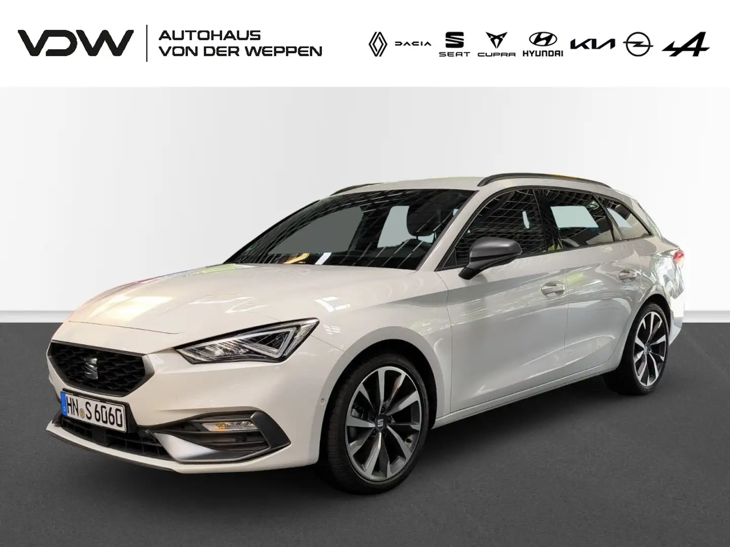 SEAT Leon ST FR TSI ACT Rückfahrkamera Navi Voll LED Klima Blanc - 1