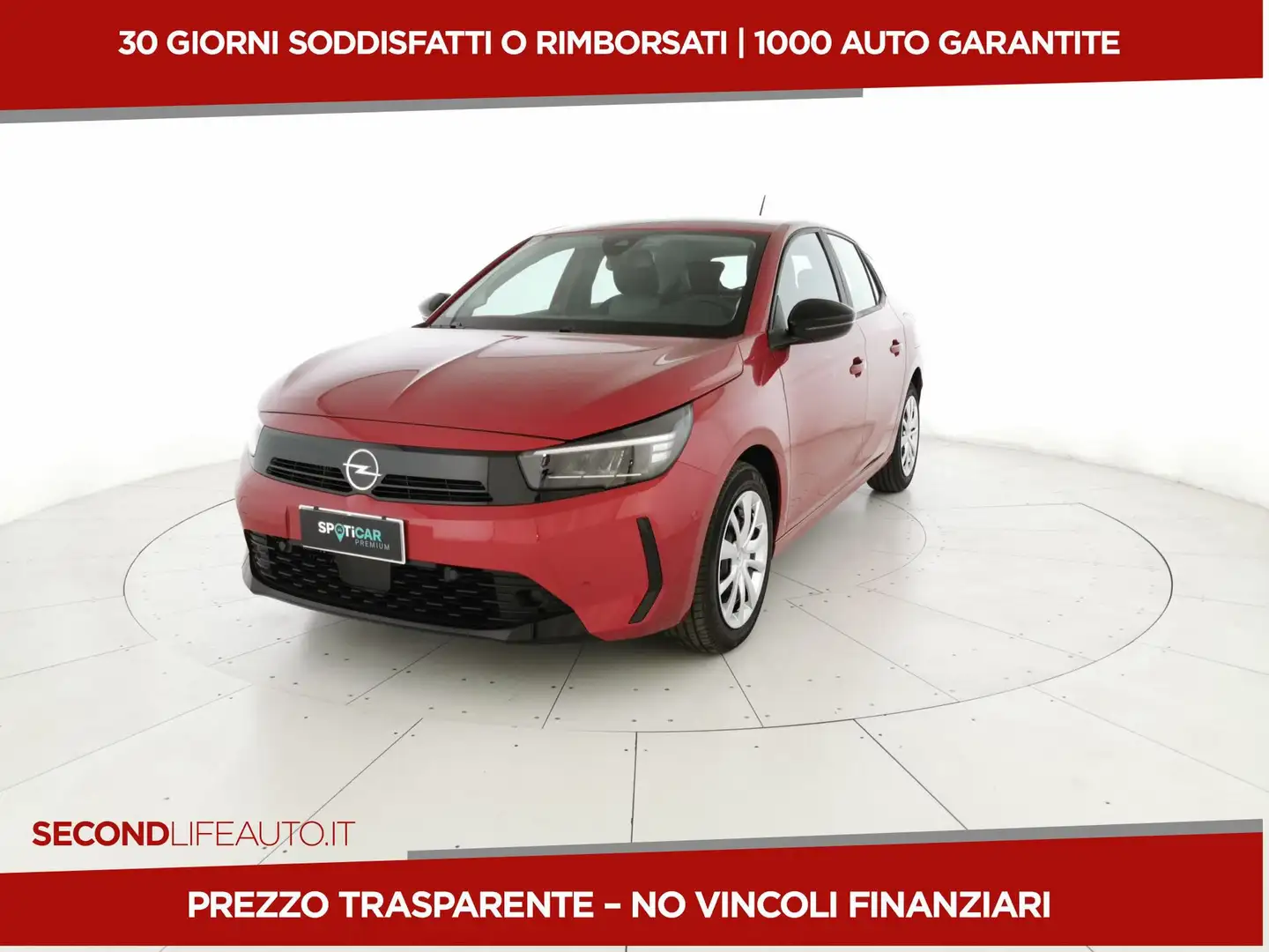 Opel Corsa 1.2 hybrid 100cv dct6 Rosso - 1
