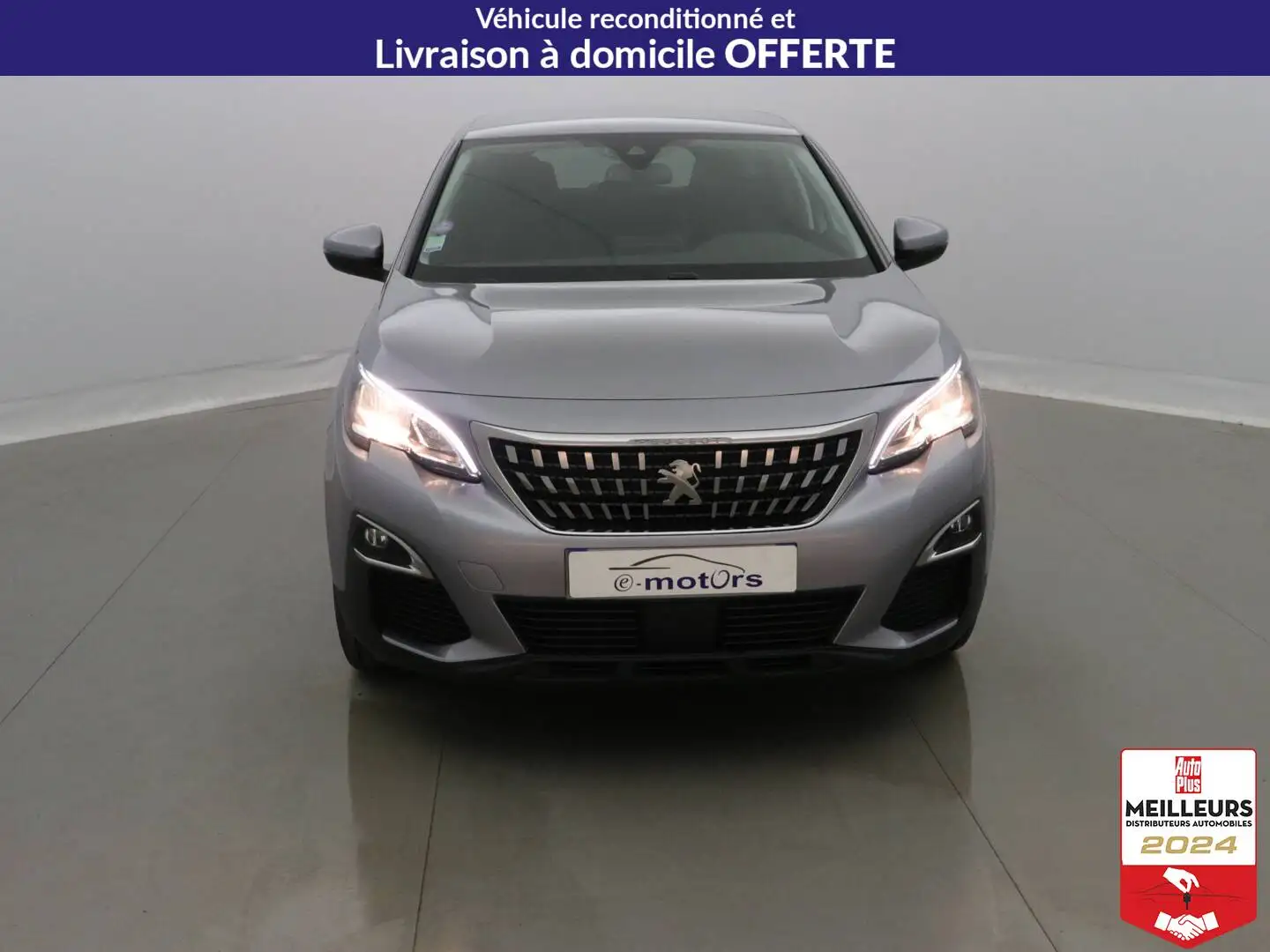 Peugeot 5008 PureTech 130 Active +GPS +PDC AR/AV Gris - 2