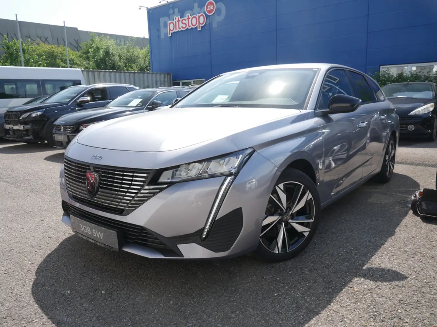 Peugeot 308 SW Allure BlueHDI 130 EAT8 SHZ NAVI LED Argent - 1