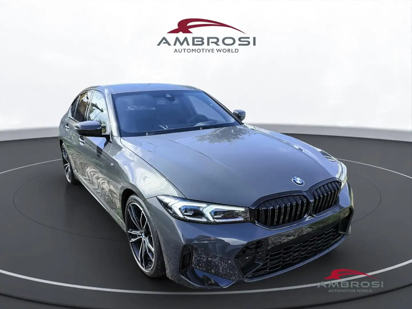 BMW 320 320d Berlina Innovation Comfort Msport Package Grigio - 2