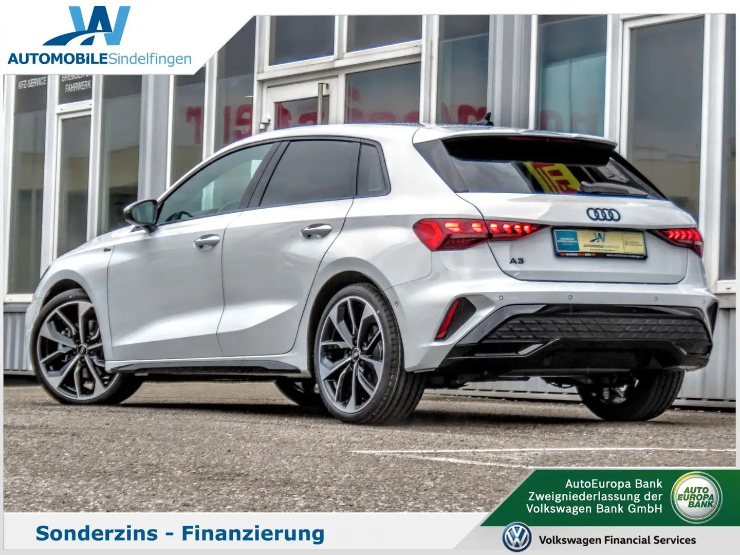 Audi A3 Sportback 35TFSI 2x S line PANO OPTIK SCHWARZ Blanc - 2