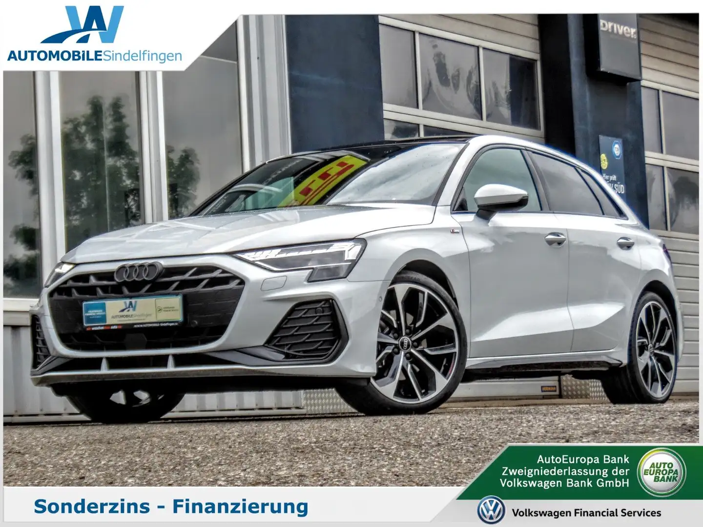 Audi A3 Sportback 35TFSI 2x S line PANO OPTIK SCHWARZ Blanc - 1