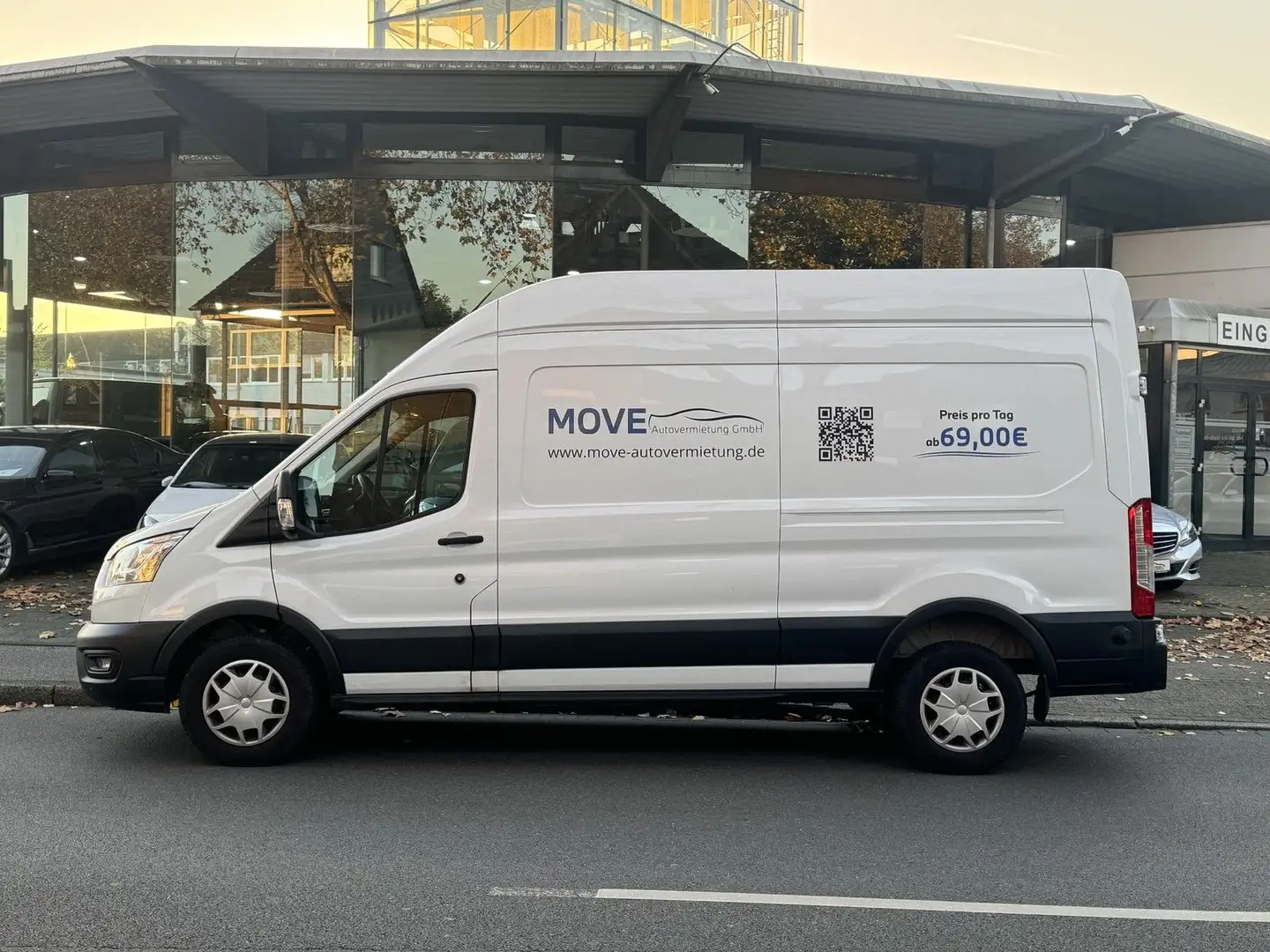 Ford Transit Kasten 350 L3 Trend Kamera MFL Klimaauto Weiß - 2