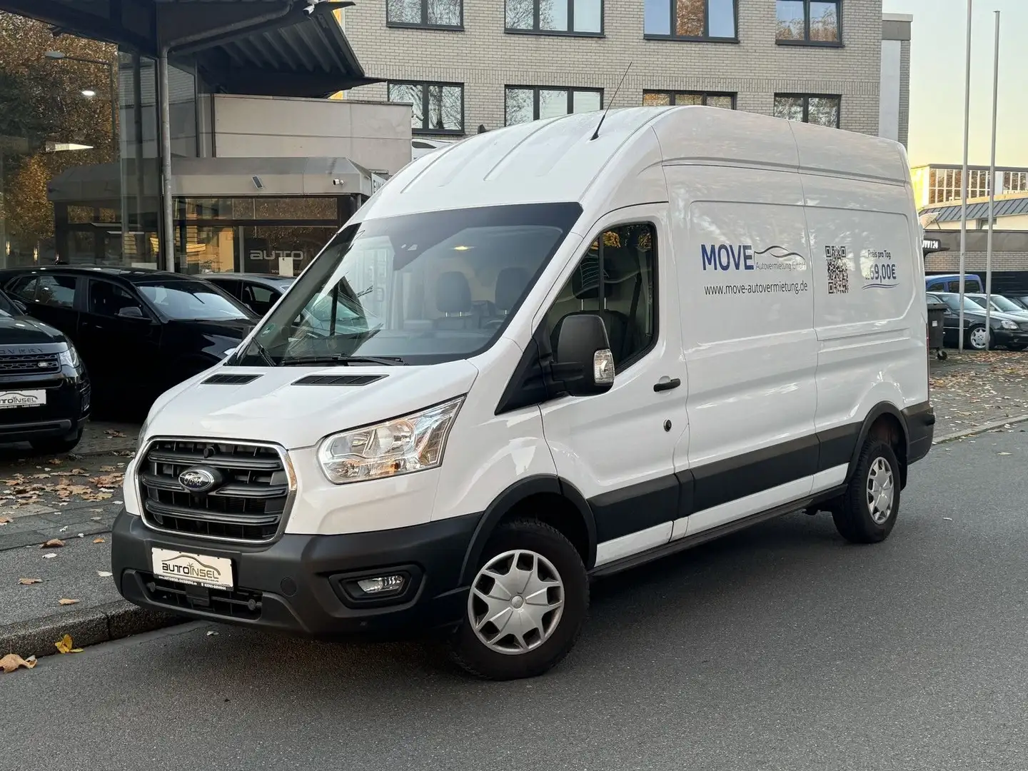 Ford Transit Kasten 350 L3 Trend Kamera MFL Klimaauto Weiß - 1