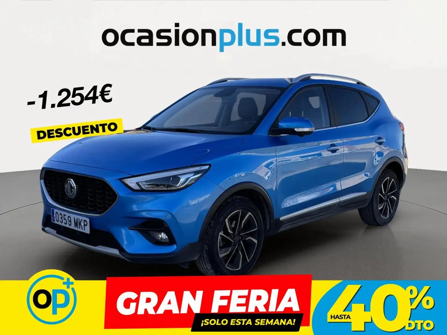 MG ZS 1.5 VTi-Tech Luxury 78kW Azul - 1
